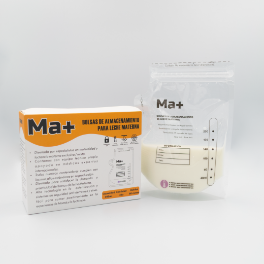 Bolsas para leche materna kale, libres de BPA